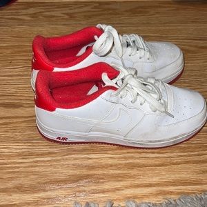 Red Air force ones
